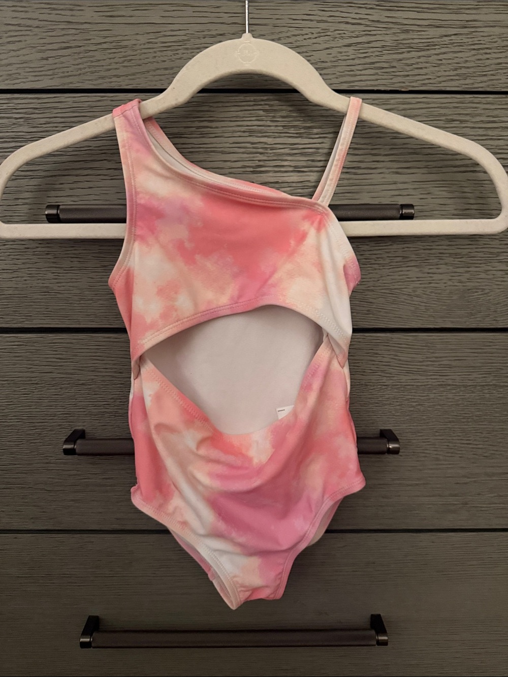 Carter's Pink and White Girls One Piece Swimsuit